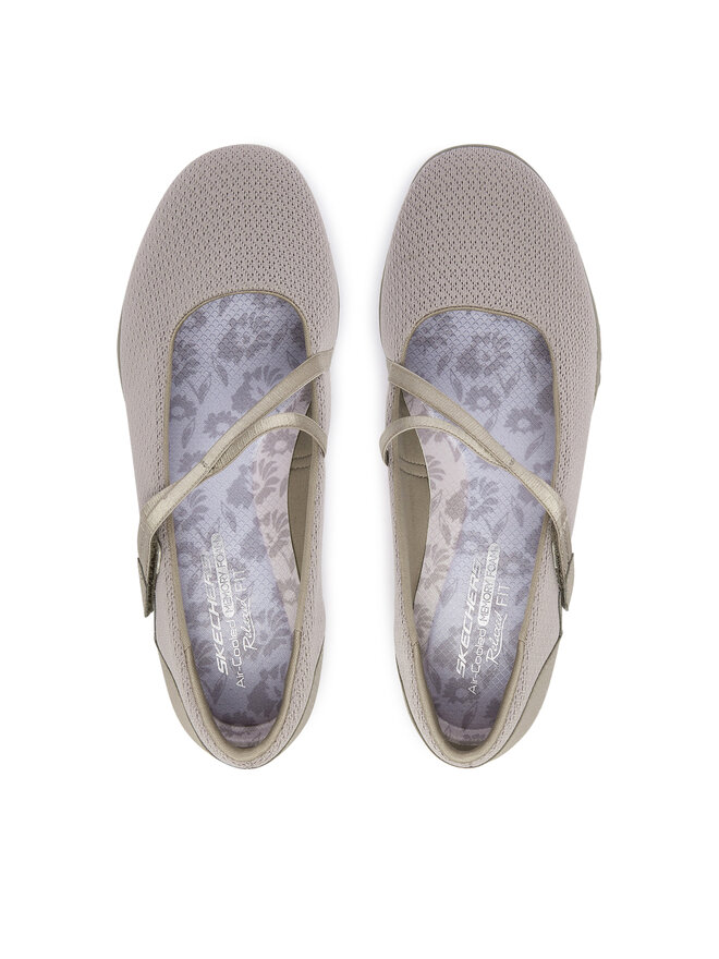 Skechers Балетки Skechers 100771/TPE Сірий