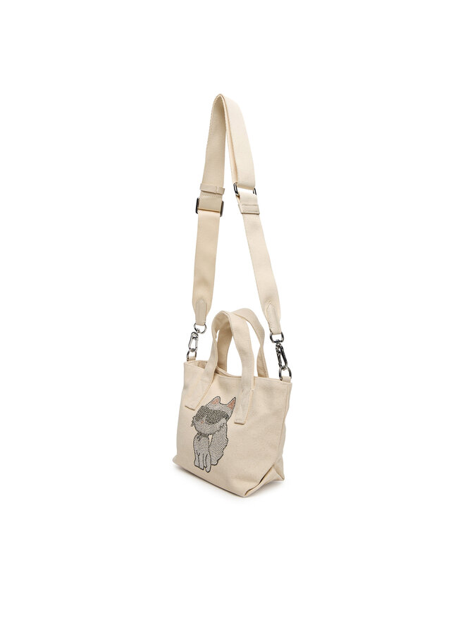 KARL LAGERFELD Handtasche KARL LAGERFELD A3W50115 Écru