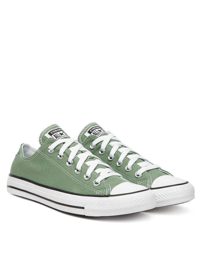 Converse Trampki Converse Chuck Taylor All Star Mini Flowers A14982C Zielony