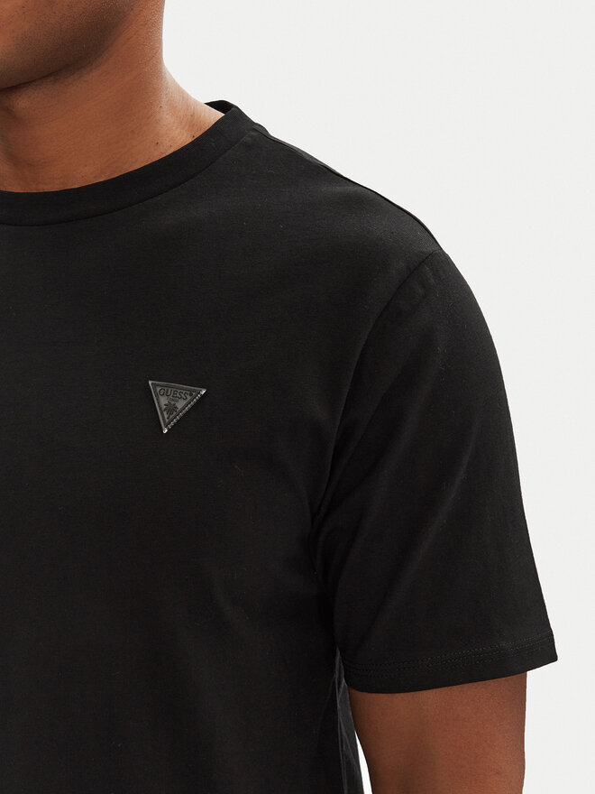 Guess Guess T-shirt F3GI00 K8HM0 Crna Regular Fit