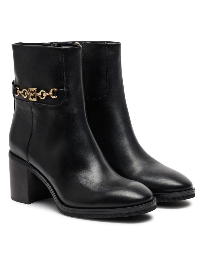 Tommy Hilfiger Stiefeletten Tommy Hilfiger FW0FW08183 Schwarz
