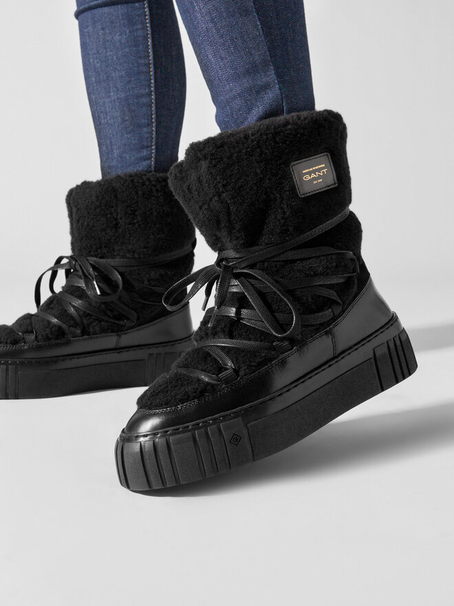 Gant Botas de nieve Gant Snowmont Mid Boot 27541370 Negro