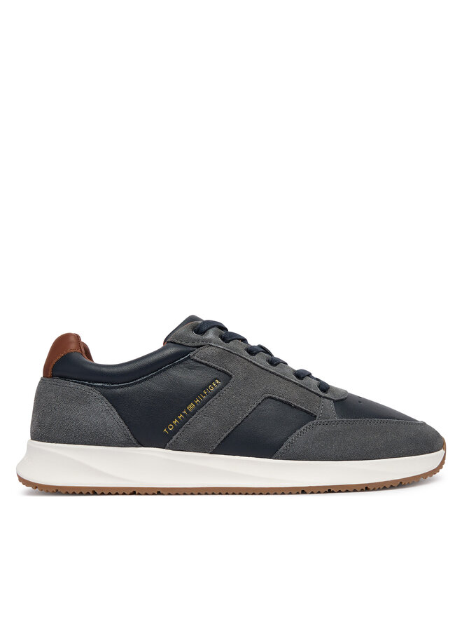 Tommy Hilfiger Sneakers Tommy Hilfiger Elevated Hilfiger Mix Runner FM0FM06084 Dunkelblau