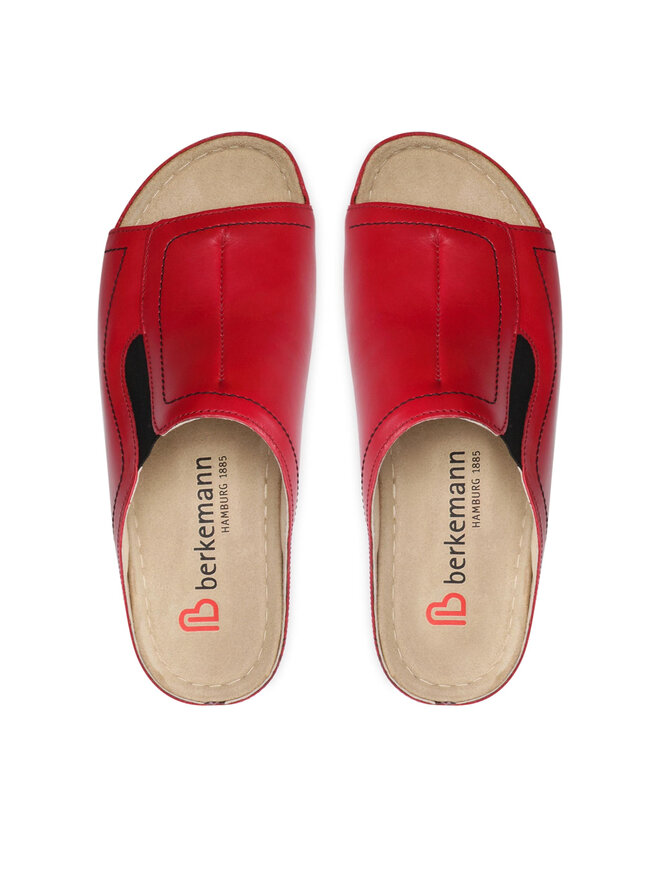Berkemann Şlapi Berkemann Isabella 01105 Roșu