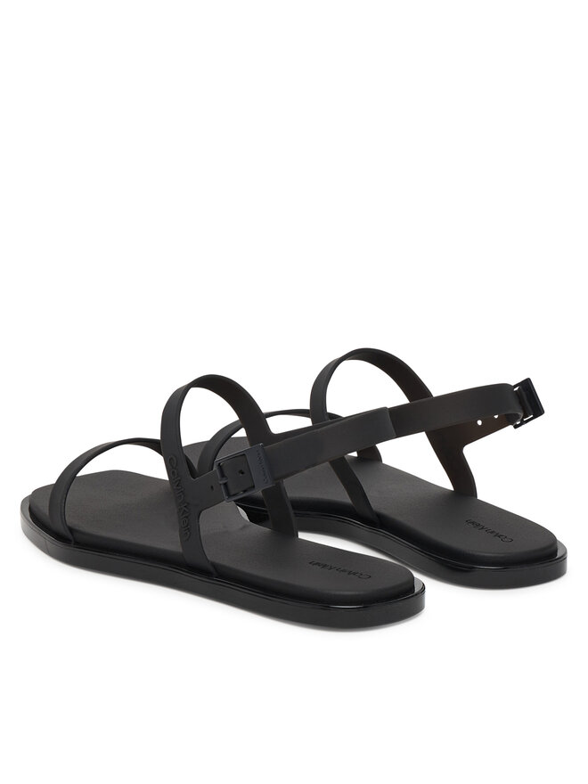 Calvin Klein Sandalen Calvin Klein Jelly Sandal Sling Mat Tran Tpu HW0HW02969 Schwarz