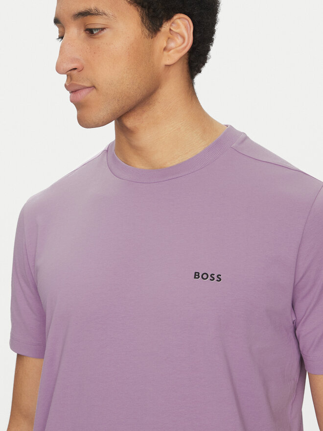 BOSS BOSS Póló 50506373 Lila Regular Fit