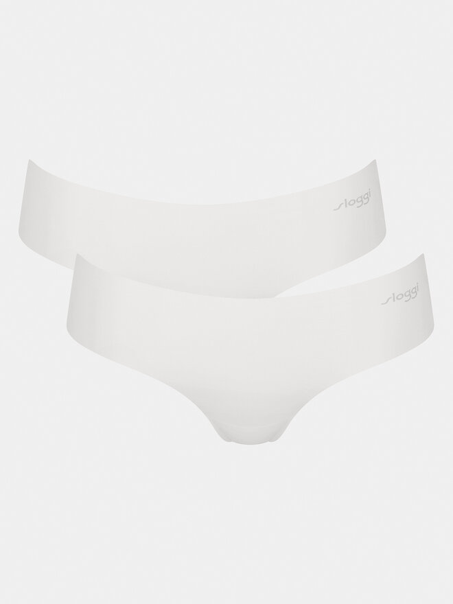 Sloggi Sloggi 2er-Set klassische Damenslips Zero 10214628 Écru