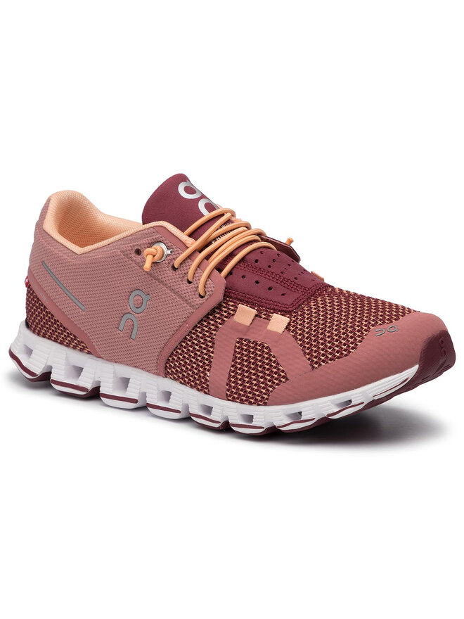 Laufschuhe On Cloud 00019 Dunkelrot eschuhe