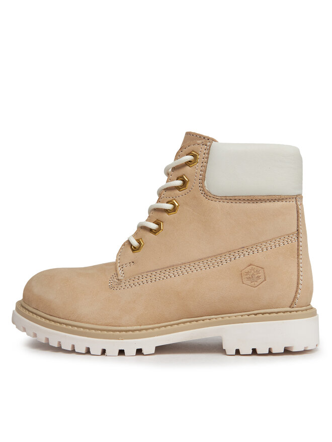 Lumberjack Schnürstiefeletten Lumberjack RIVER SG00101-024-D01 Écru