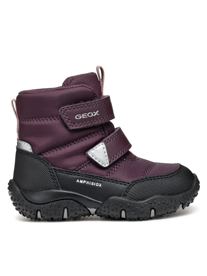niegowce Geox B Baltic Girl B Abx B4654B 0FU50 C7J9B M Bordowy eobuwie .pl