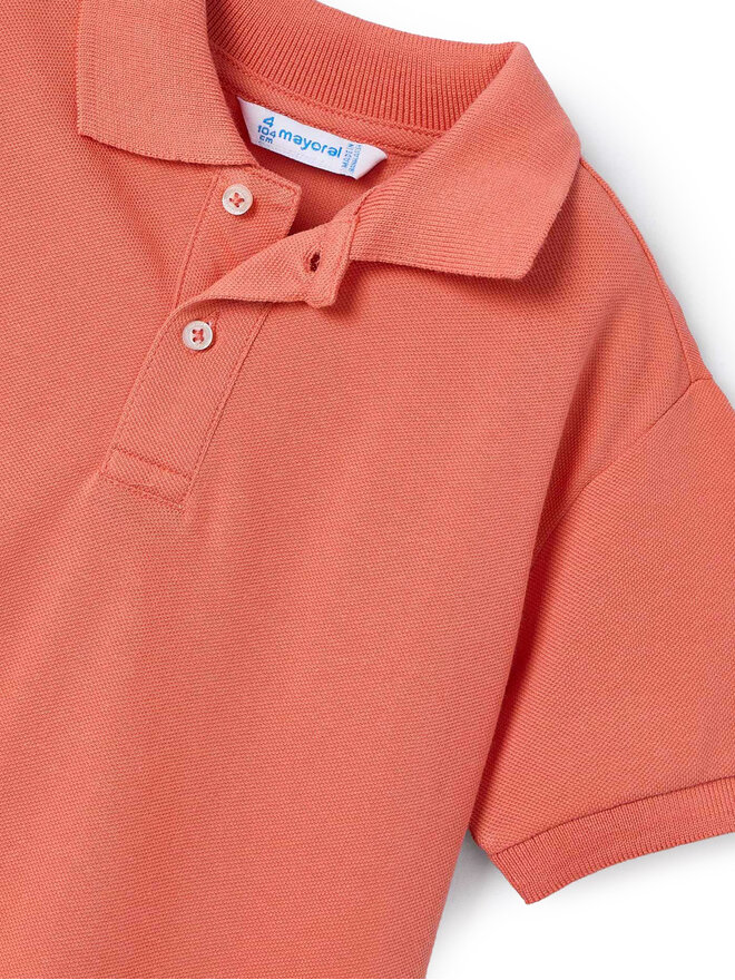 Mayoral Mayoral Poloshirt 150 Orange Regular Fit