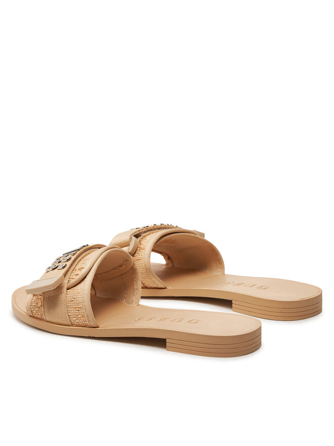 Guess Pantoletten Guess Elyze3 FLGEL3 ELE19 Beige