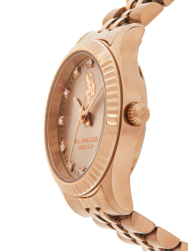 U.S. Polo Assn. Zegarek U.S. Polo Assn. USP8368RG Złoty