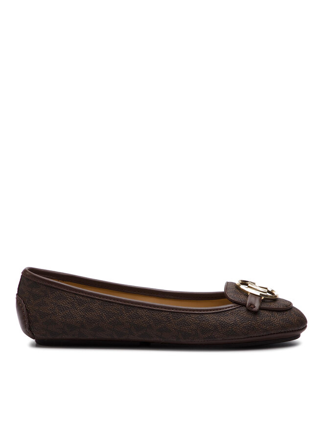 MICHAEL Michael Kors Baleríny MICHAEL Michael Kors Lillie Moc 40R9LIFP3B Hnedá