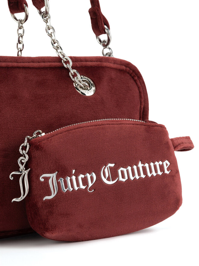 Juicy Couture Ročna torba Juicy Couture BIJXT5465WPO Bordo rdeča