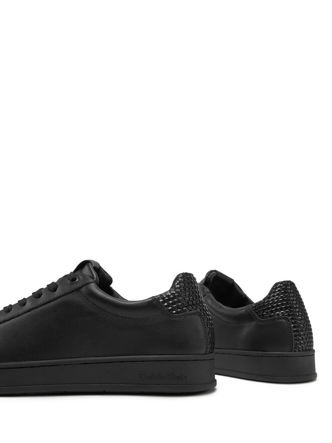 Calvin Klein Αθλητικά Calvin Klein Low Top Lace Up Woven HM0HM01767 Μαύρο