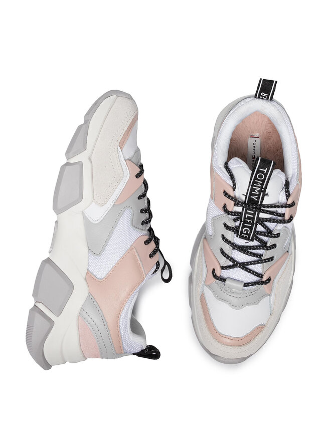 Sn keri Tommy Hilfiger Cosy Chunky Sneaker FW0FW04293 Balts eapavi.lv