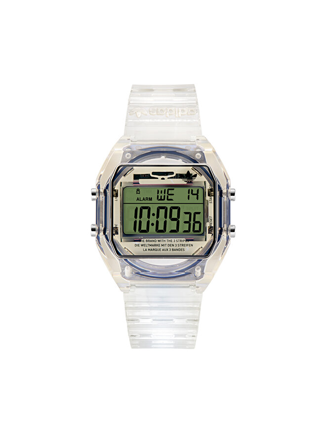 adidas Originals Zegarek adidas Originals Digital Two Crystal AOST24061 Zielony