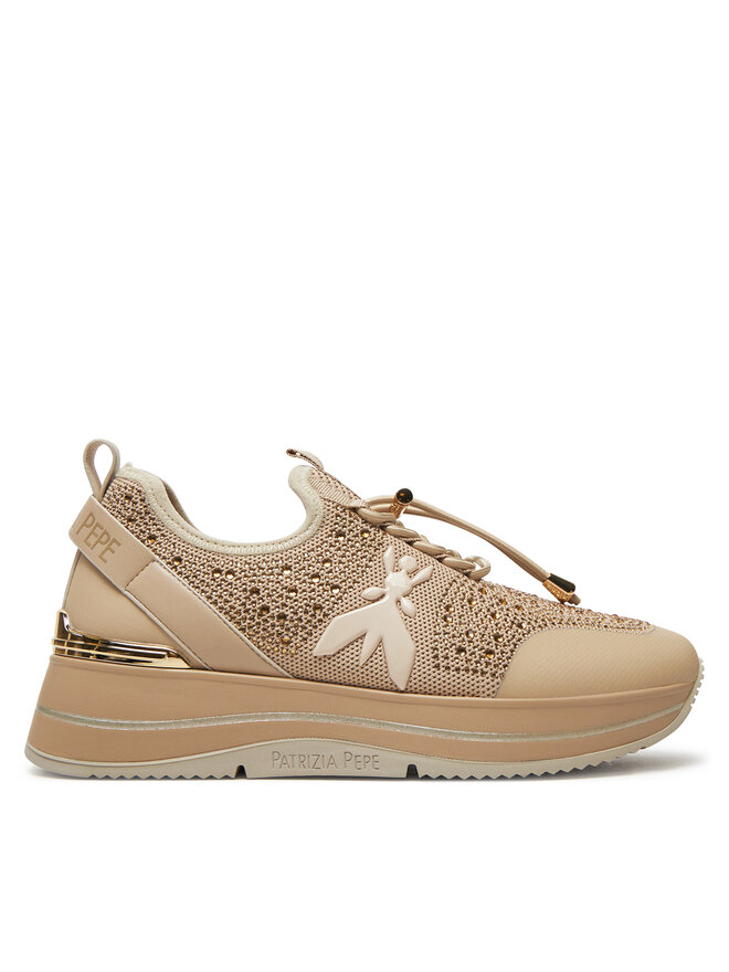 Patrizia Pepe Sneakersy Patrizia Pepe PJ863 Béžová