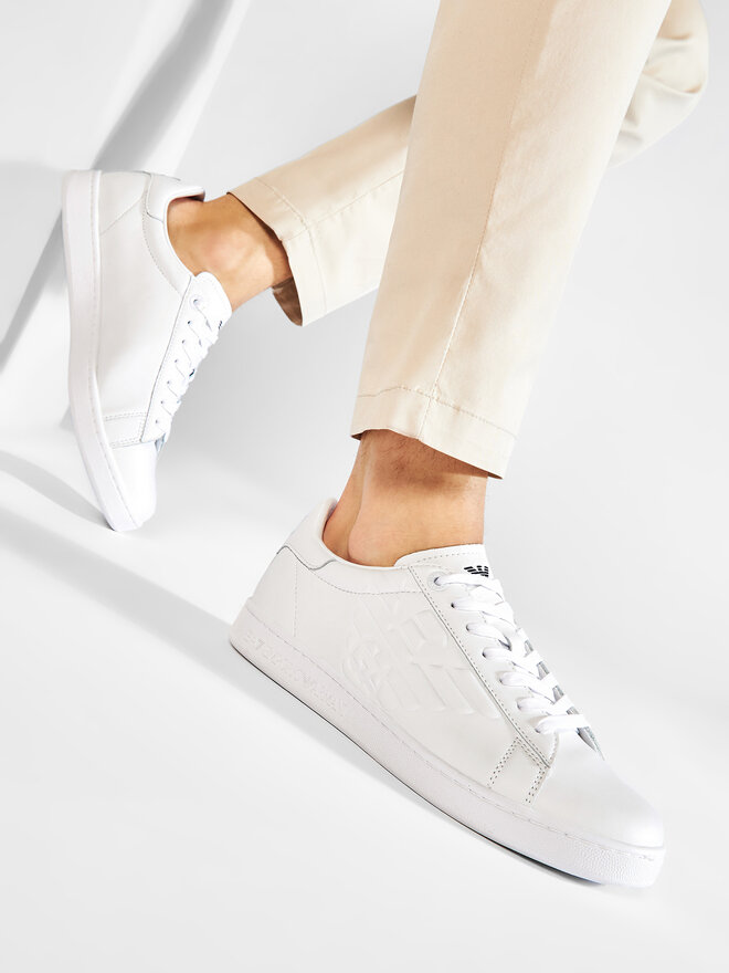 EA7 Emporio Armani Снікерcи EA7 Emporio Armani X8X001 XCC51 00001 Білий