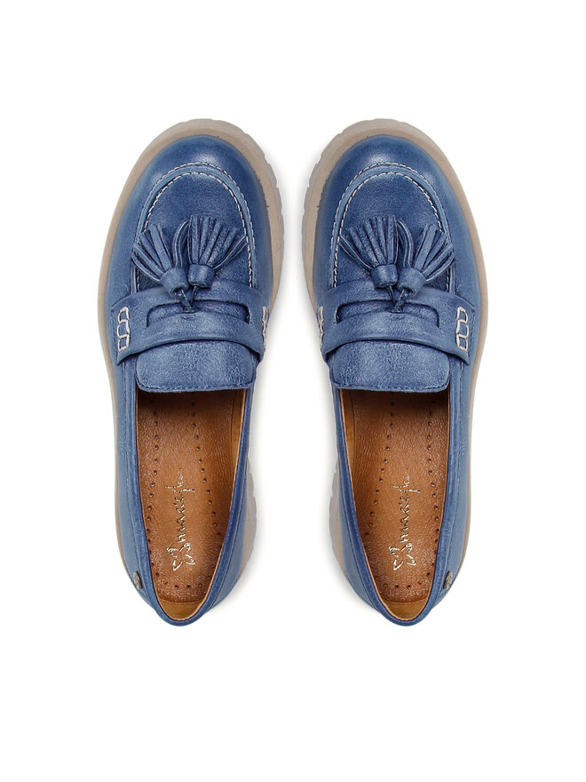 Maciejka Loafersy Maciejka 05497-17/00-5 Granatowy