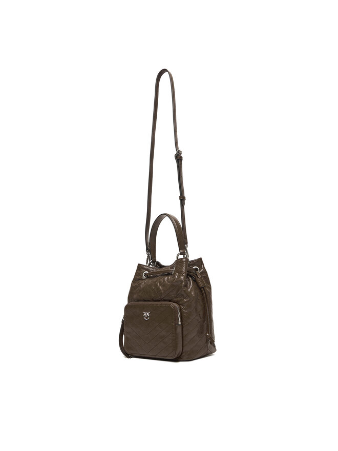 PINKO Сумка PINKO Cargo Bucket Al 25-26 PLTT 105112 A2JC Коричневий