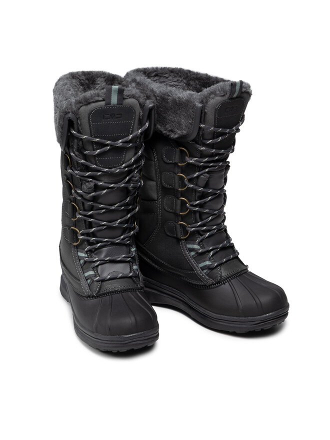 CMP Cizme de zăpadă CMP Thalo Wmn Snow Boot Wp 30Q4616 Negru