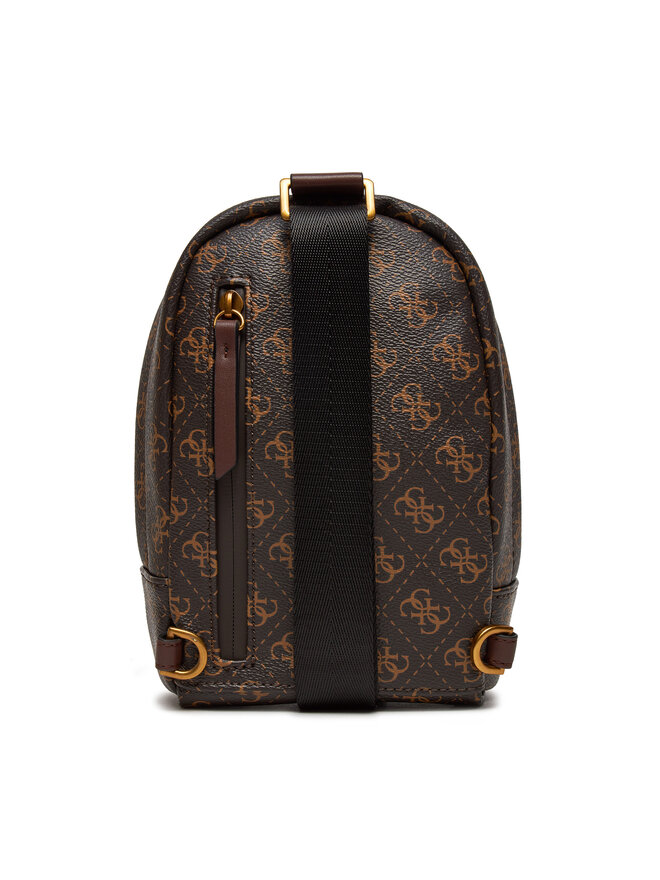 Guess Saszetka Guess Milano HMEVZL P3468 Brązowy