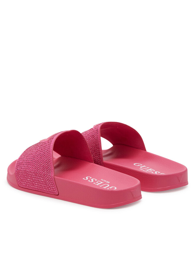 Guess Klapki Guess E4GZ25 BB00F Różowy