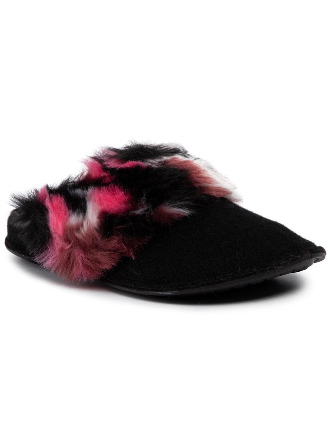 Crocs Hausschuhe Crocs So Luxe Slipper 205890 Schwarz