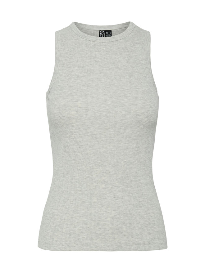 Pieces Pieces Top May 17154480 Gris Slim Fit