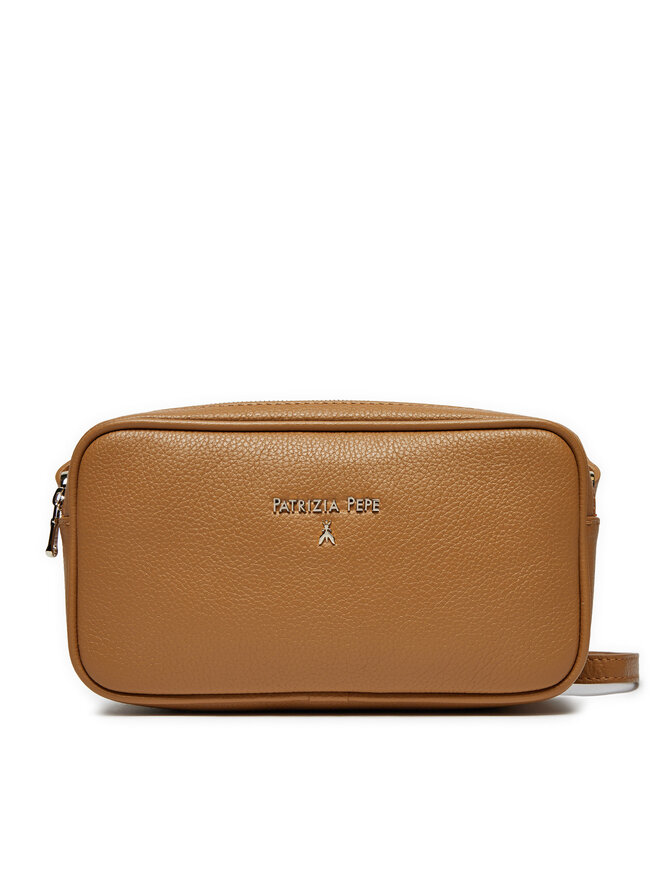 Patrizia Pepe Ročna torba Patrizia Pepe 8B0185/L001-B800 Rjava