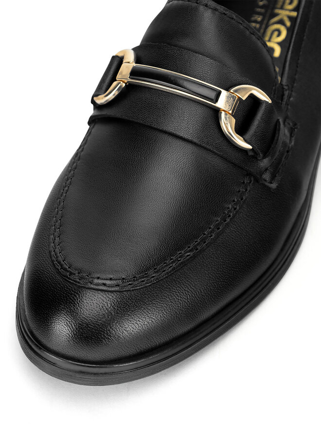 Rieker Slipper Rieker 46262-01 Schwarz
