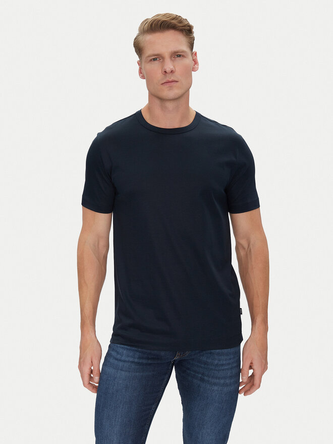 BOSS BOSS T-Shirt Thompson 50 50513674 Dunkelblau Regular Fit