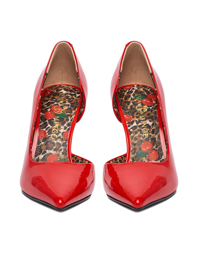 Eva Minge Туфлі на шпильці Eva Minge EO-ZIA-24178-21 Червоний