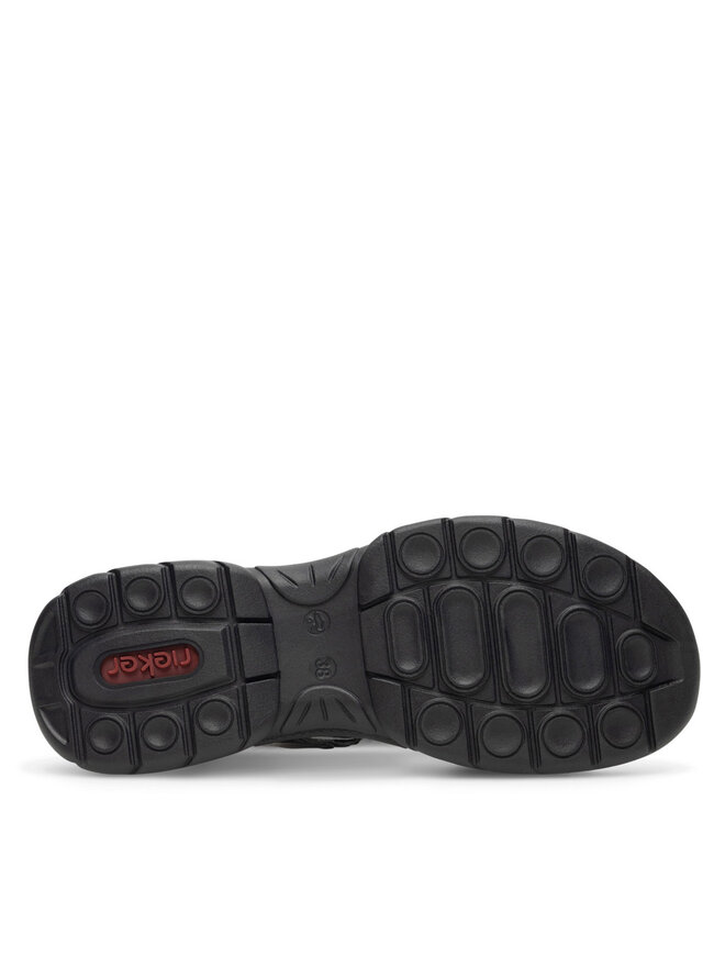 Rieker Sandalen Rieker 66680-00 Schwarz