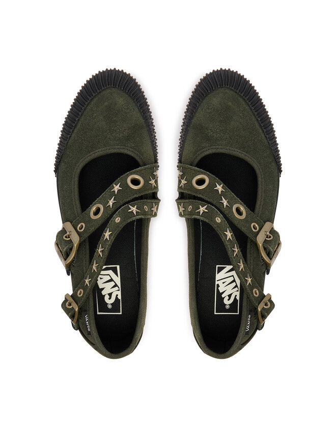 Vans Ballerinas Vans Mary Jane Straps VN000D9AOLV1 Grün