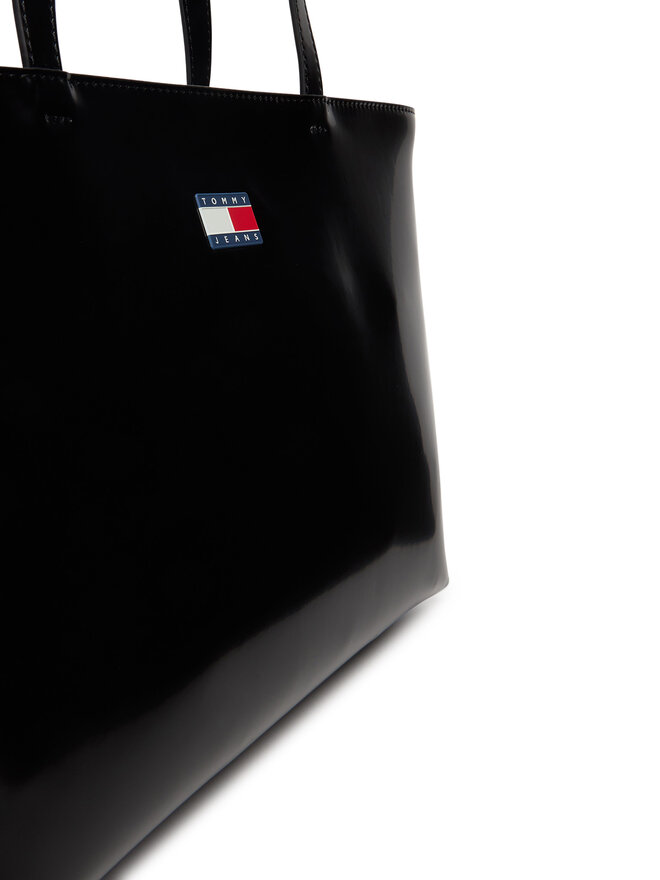 Tommy Jeans Handtasche Tommy Jeans Tjw Must Tote AW0AW18069 Schwarz