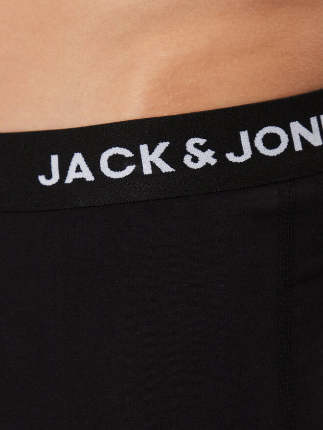 Jack&Jones Jack&Jones Σετ μποξεράκια 10 τεμαχίων Solid 12189937 Μαύρο