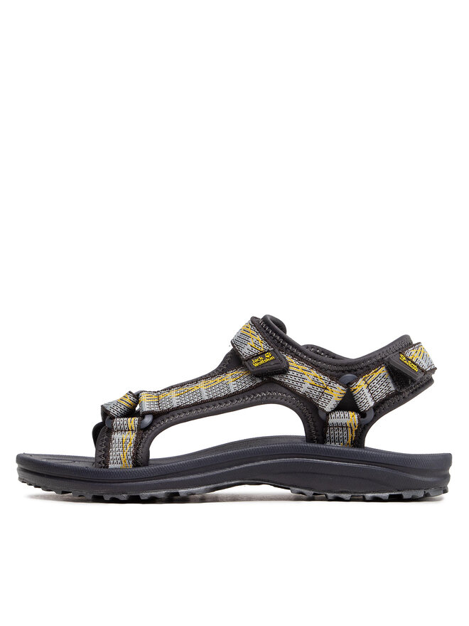 Jack Wolfskin Босоніжки Jack Wolfskin Wave Breaker M 4052011 Сірий