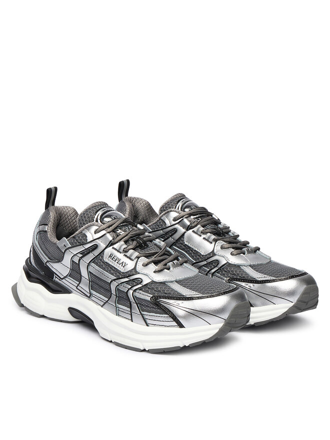 REPLAY Sneakers REPLAY GMSD5 .000.C0003T Silberfarben