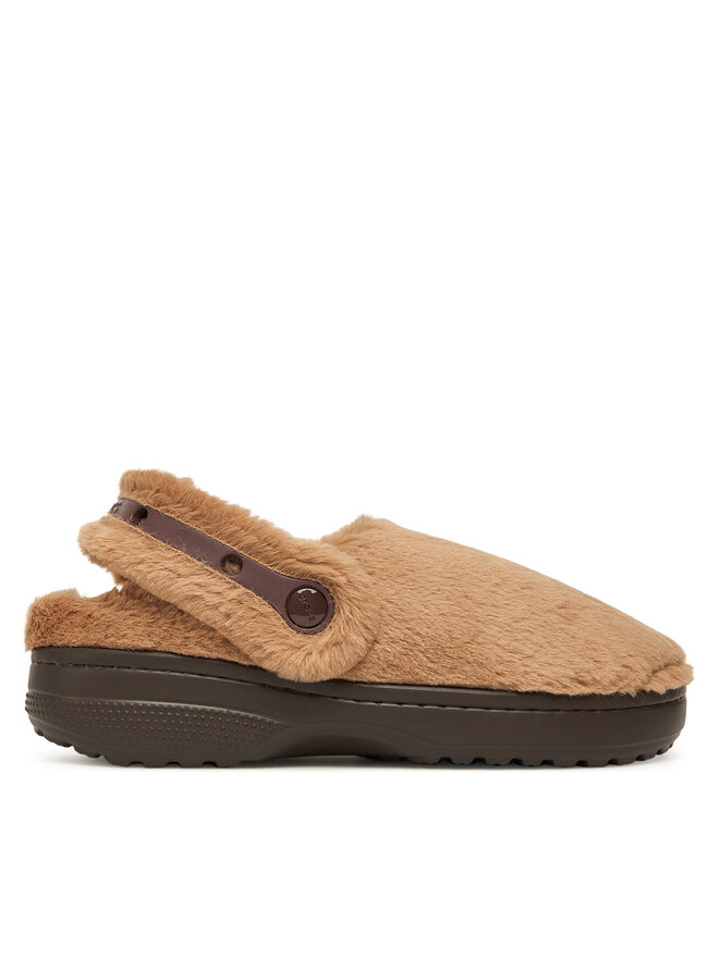 Crocs Тапочки Crocs Classic Unfurgettable Clog 211116 Коричневий