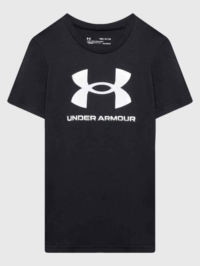 Under Armour Under Armour Marškinėliai Ua Sportstyle Logo 1363282 Juoda Loose Fit