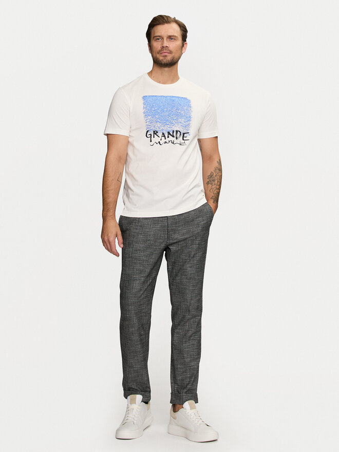 Gant Gant Marškinėliai 2003283 Écru Regular Fit