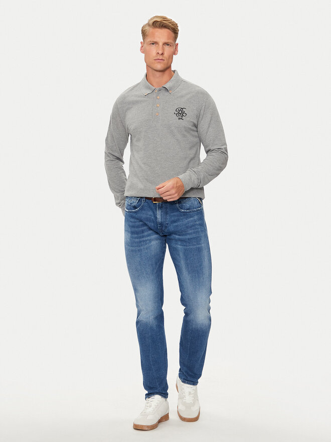 Brave Soul Brave Soul Поло MLT-412KLAY Сірий Regular Fit