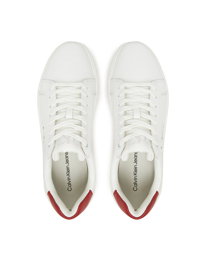 Calvin Klein Jeans Sneakers Calvin Klein Jeans Chunky Cupsole Monologo YM0YM01317 Weiß