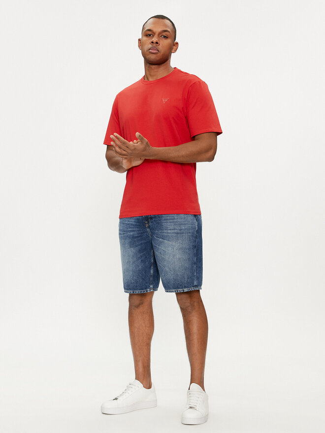 Guess Guess Póló F3GI00 K8HM0 Piros Regular Fit