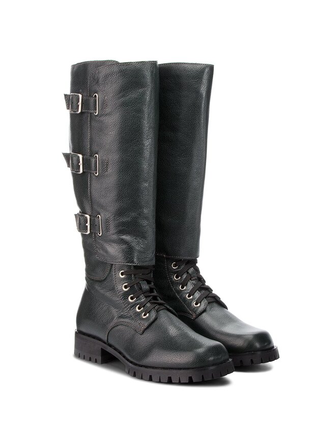 Solo Femme Klassische Stiefel Solo Femme 15806-01-I44/000-01-00 Grün