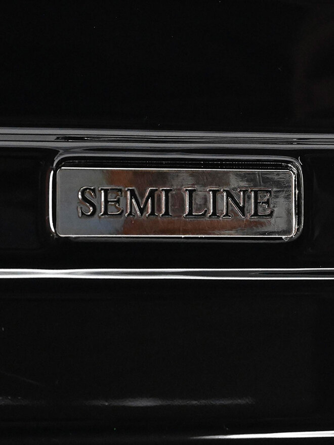 Semi Line Walizka duża Semi Line T5765-3 Czarny
