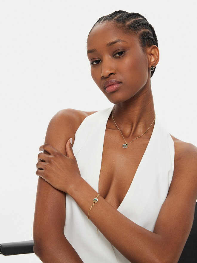 Trussardi Намисто Trussardi TJAXC54 Золотий